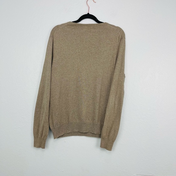 J. Crew Cotton with Cashmere V-Neck Pull Over Sweater - Picture 2 of 6